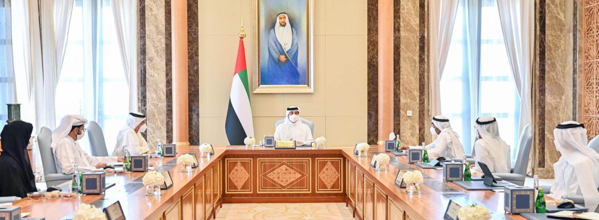 Sheikh Hamed bin Zayed Al Nahyan meeting of Emirates Capital Fund LLC Board of Directors